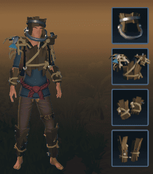 Len's Island Wrecked Gear Set